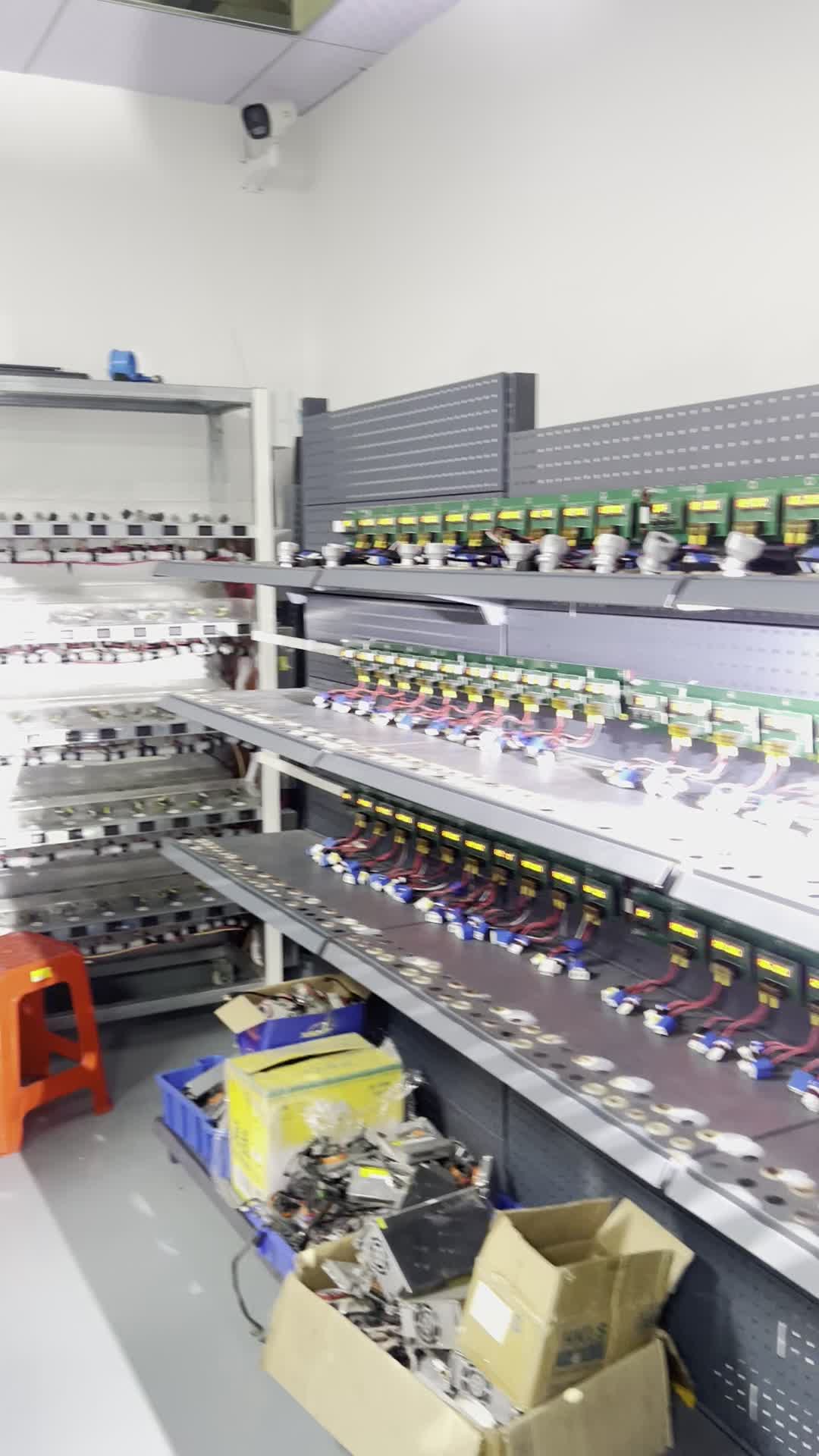 Automotive lighting aging and verification equipment